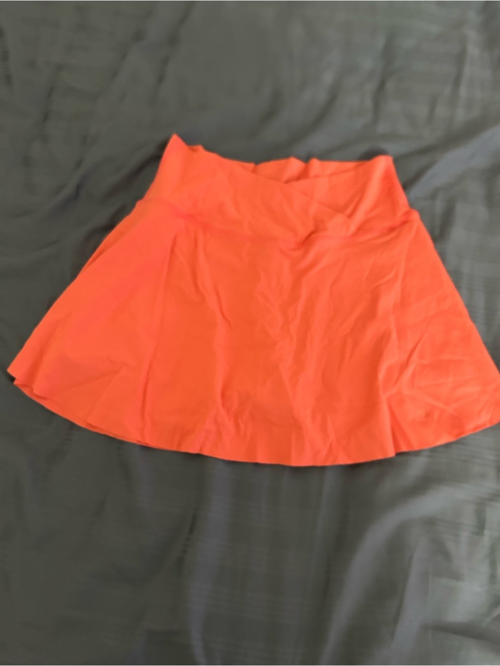 Women’s Bright Orange A-Line Skirt